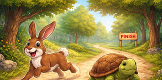 Le lièvre et la tortue